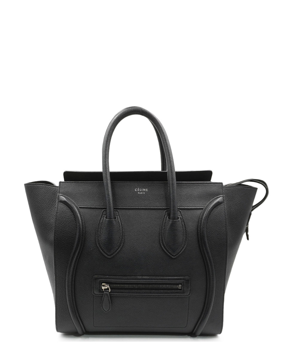 Celine black discount mini luggage