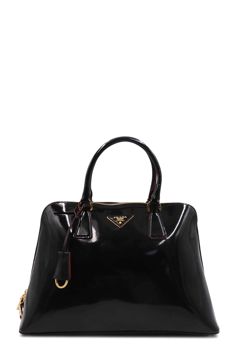 Prada Bicolor Promenade Bag Saffiano Leather Medium