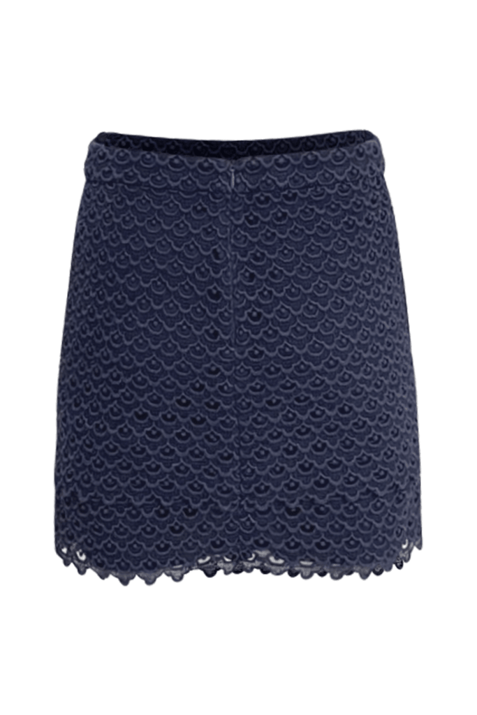 Embroidered Lace Skirt - Second Edit