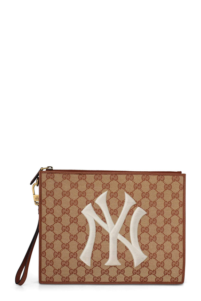 GG NY Yankee Pouch Brown - Second Edit