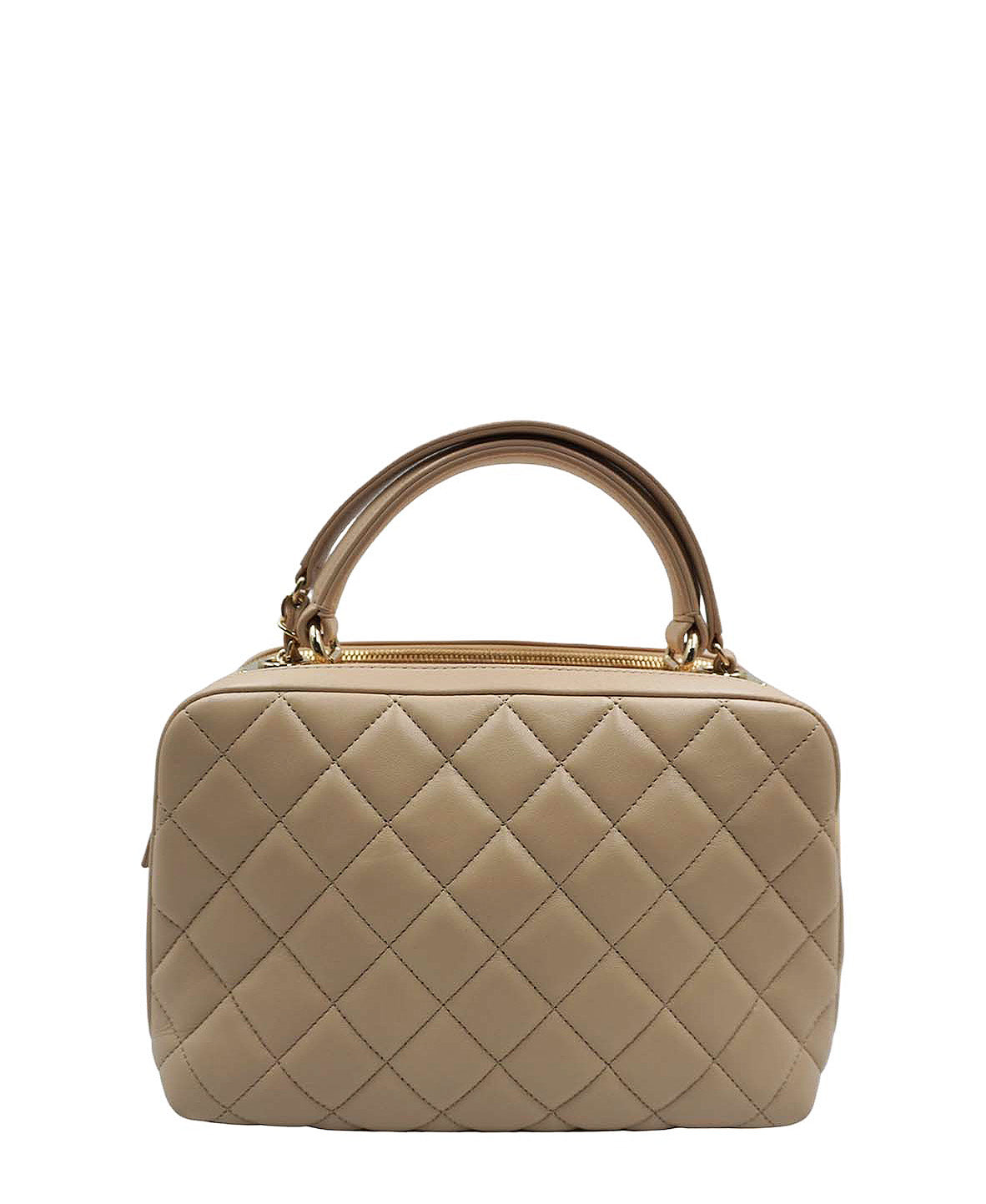 Chanel Pink Medium Quilted Trendy CC Bowling Bag