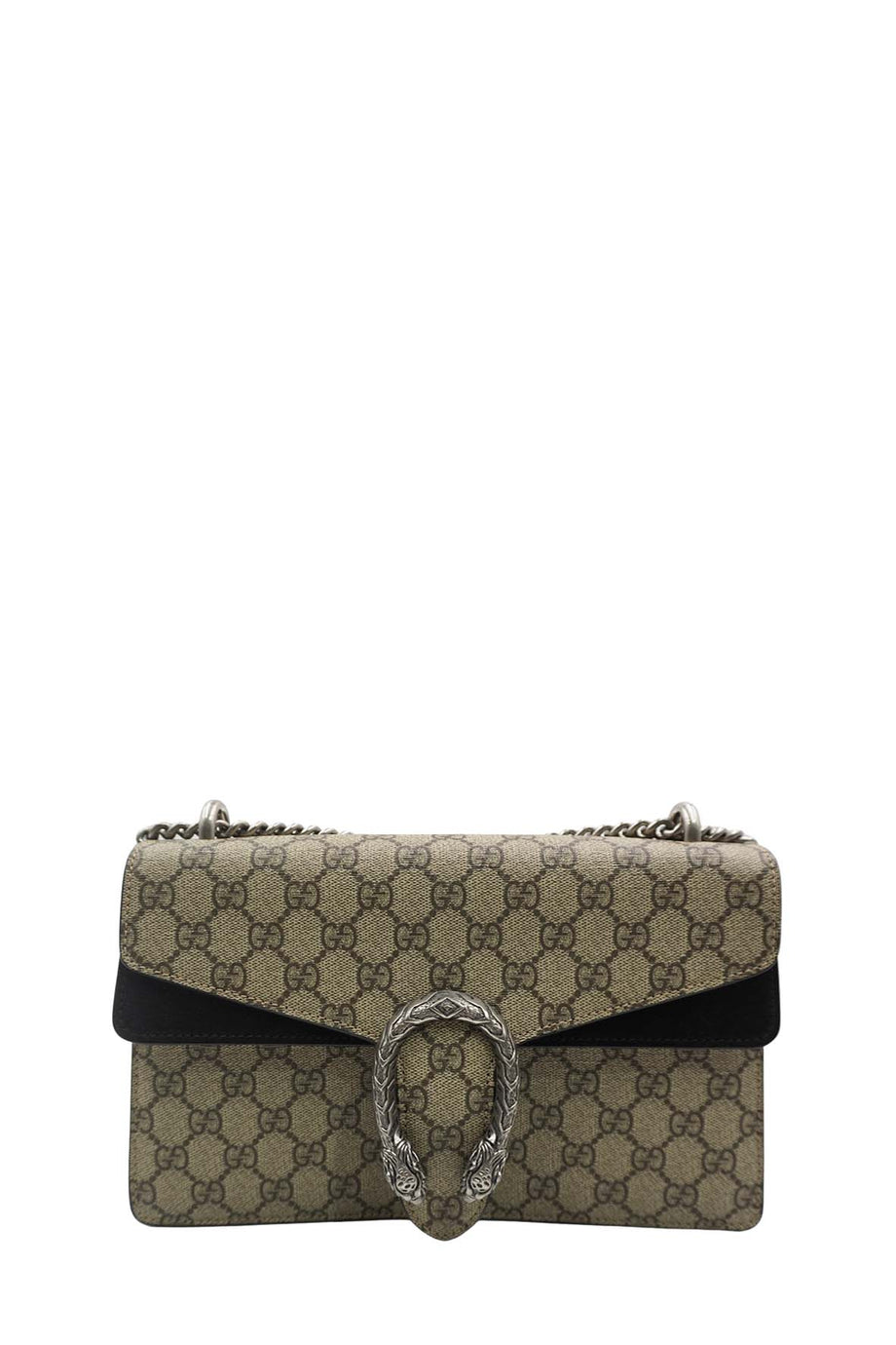 Gucci Medium GG Supreme Suitcase - Black