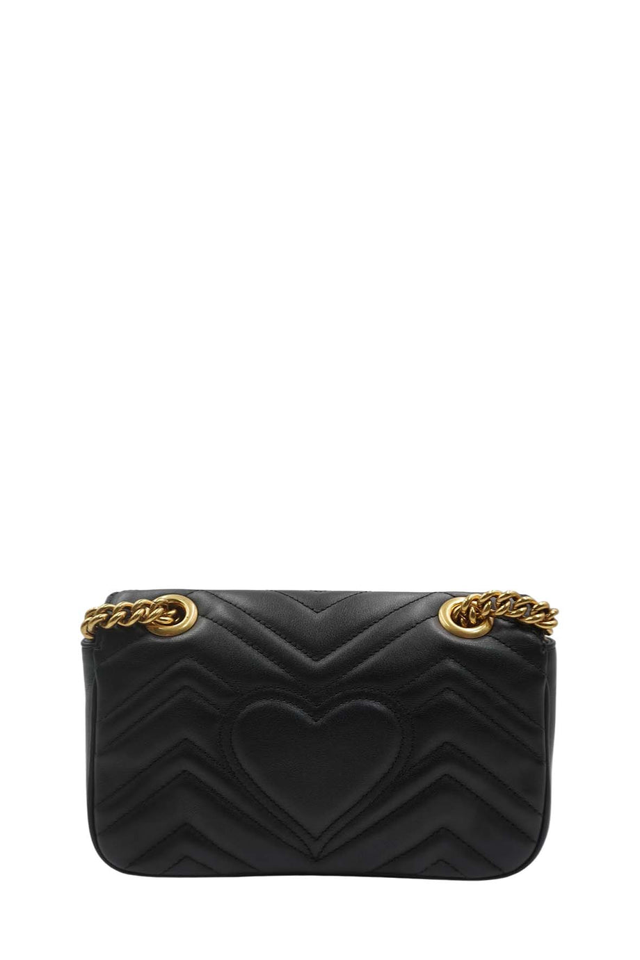 Gucci bag with heart on outlet back