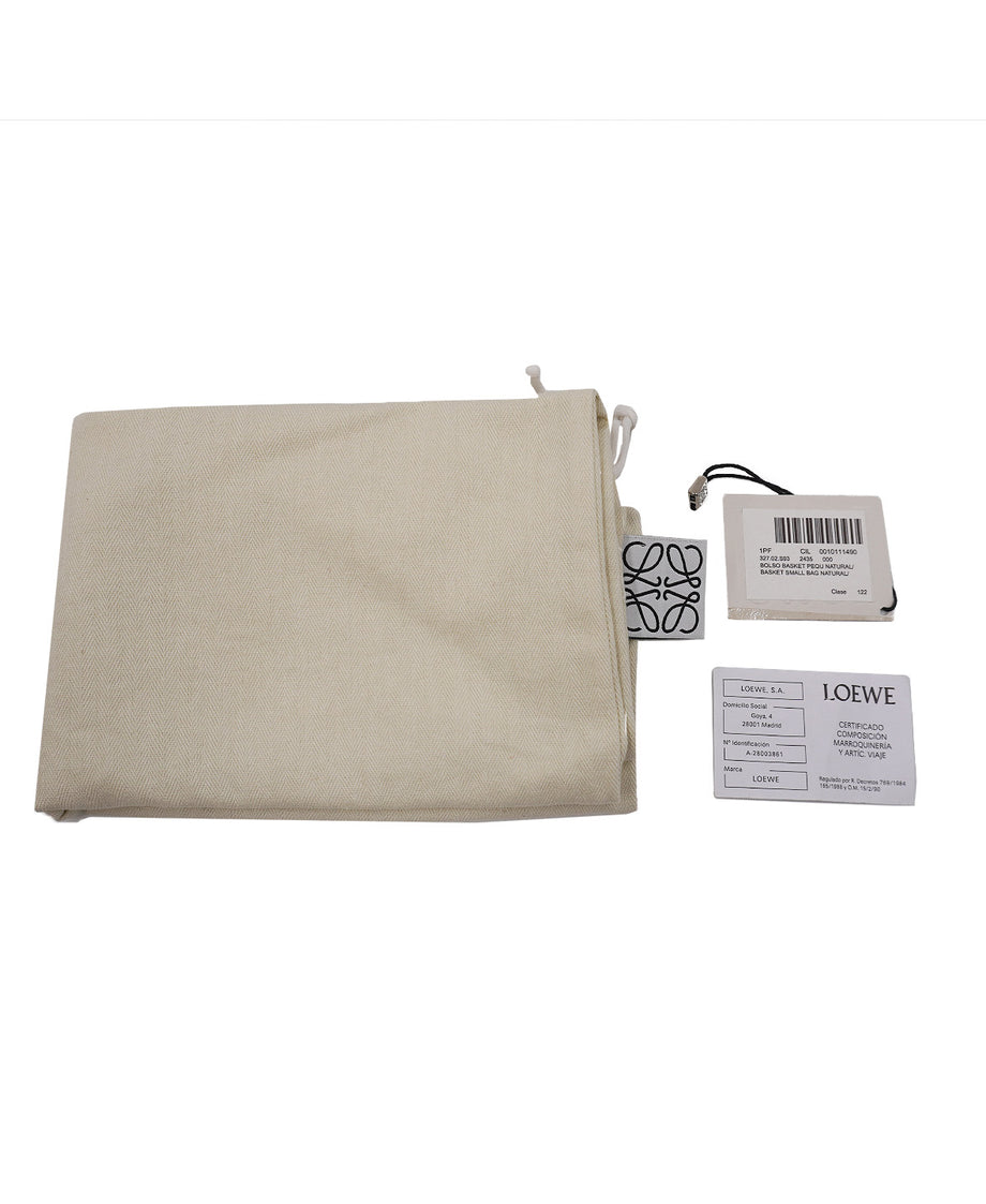Loewe Small Basket Bag Cream Brown Second Edit