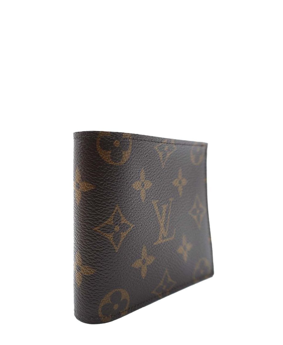Louis Vuitton Monogram Portefeuille Marco Wallet W11×H9×D2cm Free Shipping