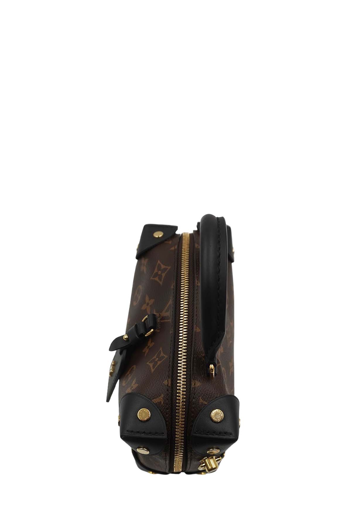 Louis Vuitton LV Petite Malle new Brown Leather ref.219250 - Joli