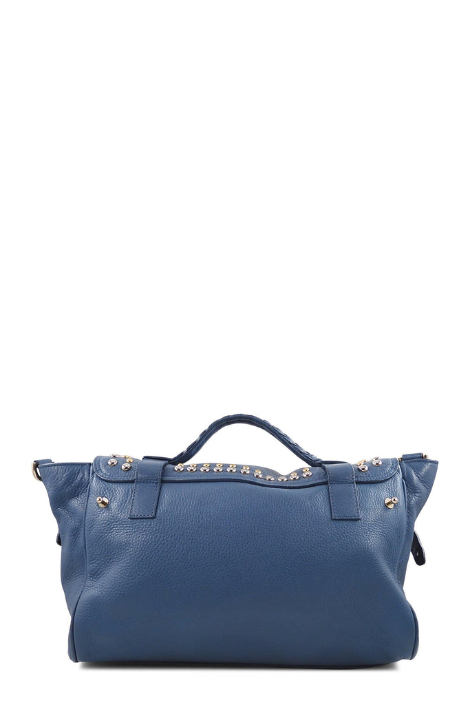Shop preloved and authentic Alexa Studded Blue Bags by Mulberry from Second Edit