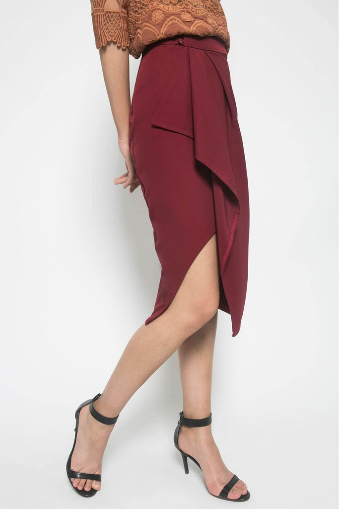 Aijek Coretta Ruffled Skirt - Style Theory Shop