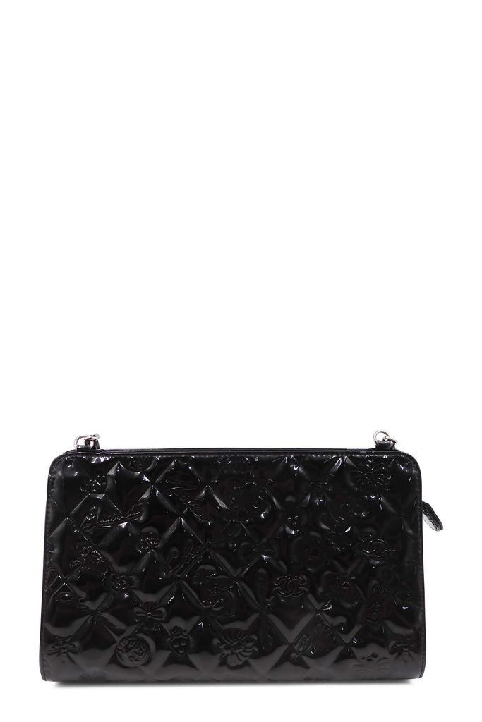 Chanel CC Icon Chain Shoulder Bag Patent - Style Theory Shop