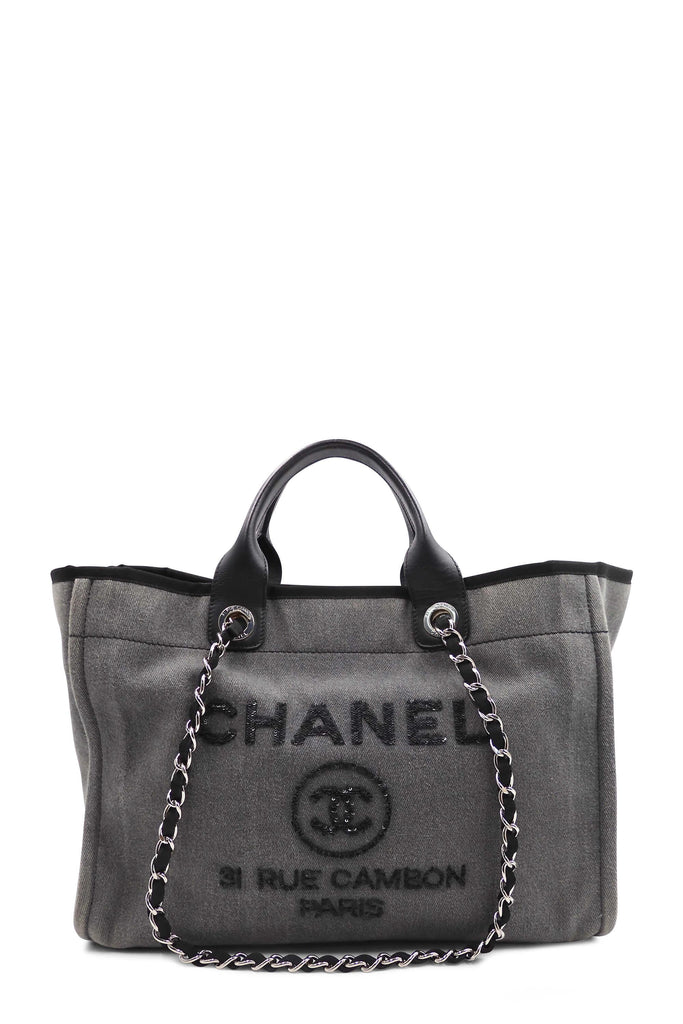 Chanel Medium Sequins Deauville Tote - Style Theory Shop