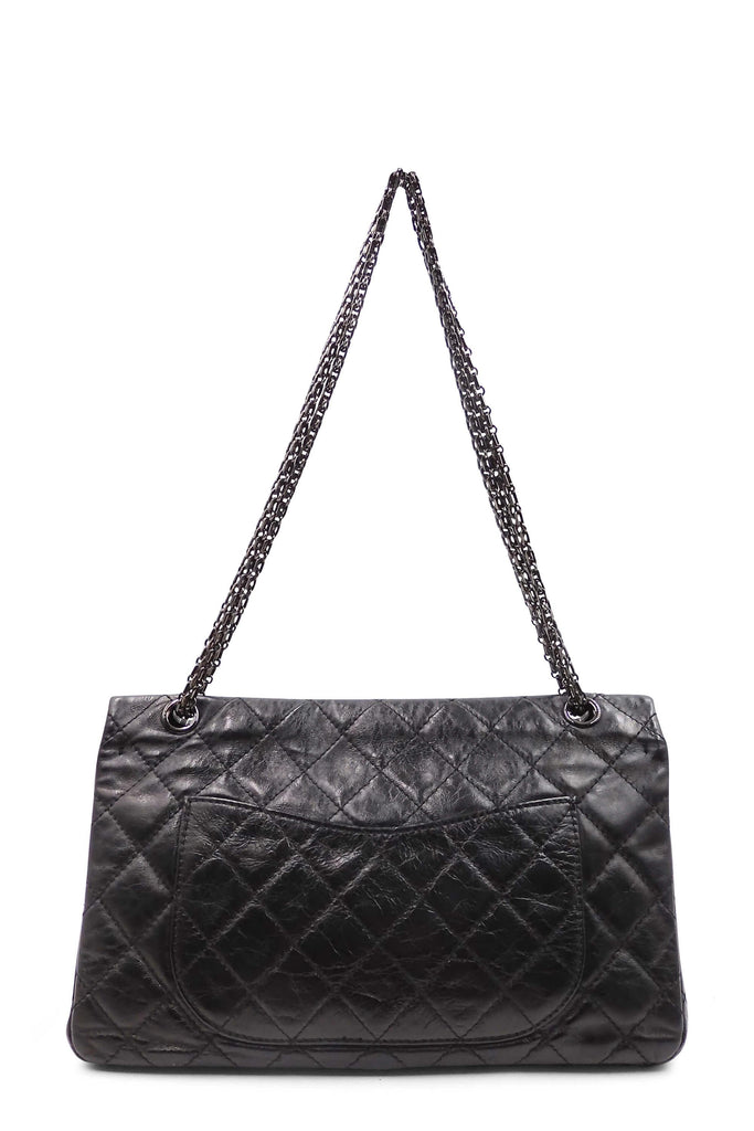 Chanel Reissue 227 Double Flap Bag with Silver Hardware - Style Theory Shop