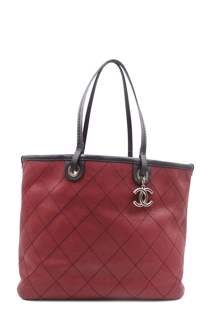 Chanel Shopping Fever Tote Red - Style Theory Shop