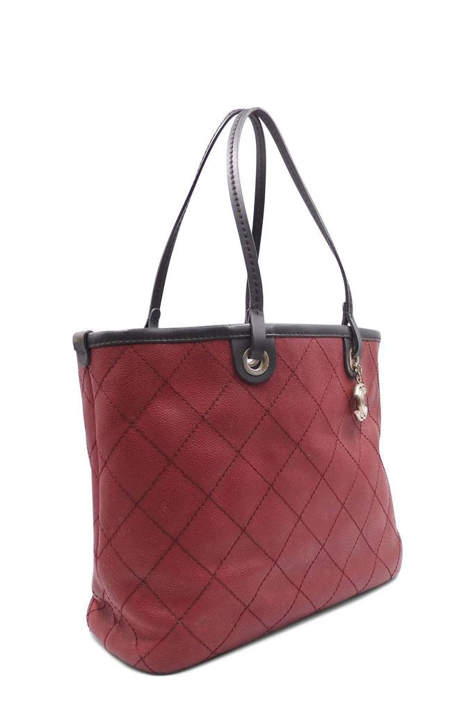 Chanel Shopping Fever Tote Red - Style Theory Shop