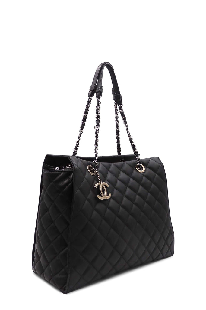 Chanel Small Chic and Soft Tote with Pouch Black - Style Theory Shop