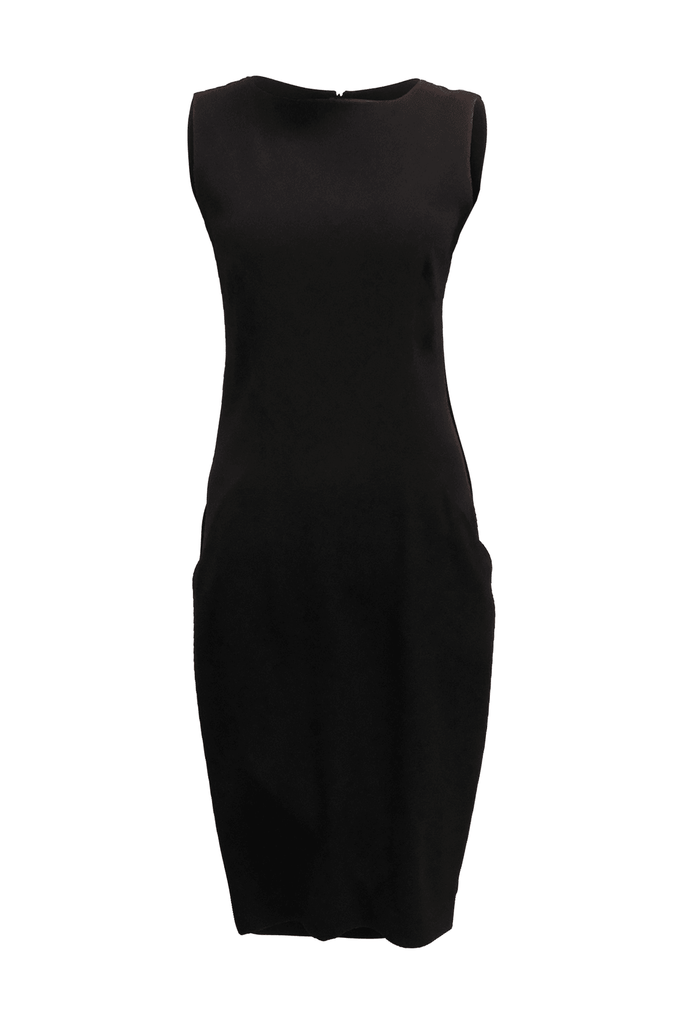 Bodycon Dress With Front Pockets - Second Edit