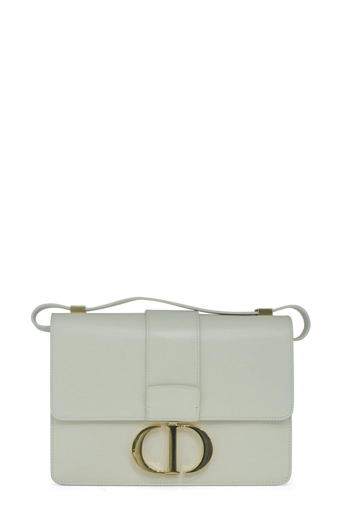 Shop preloved and authentic 30 Montaigne Bag Off White Bags by Dior from Second Edit
