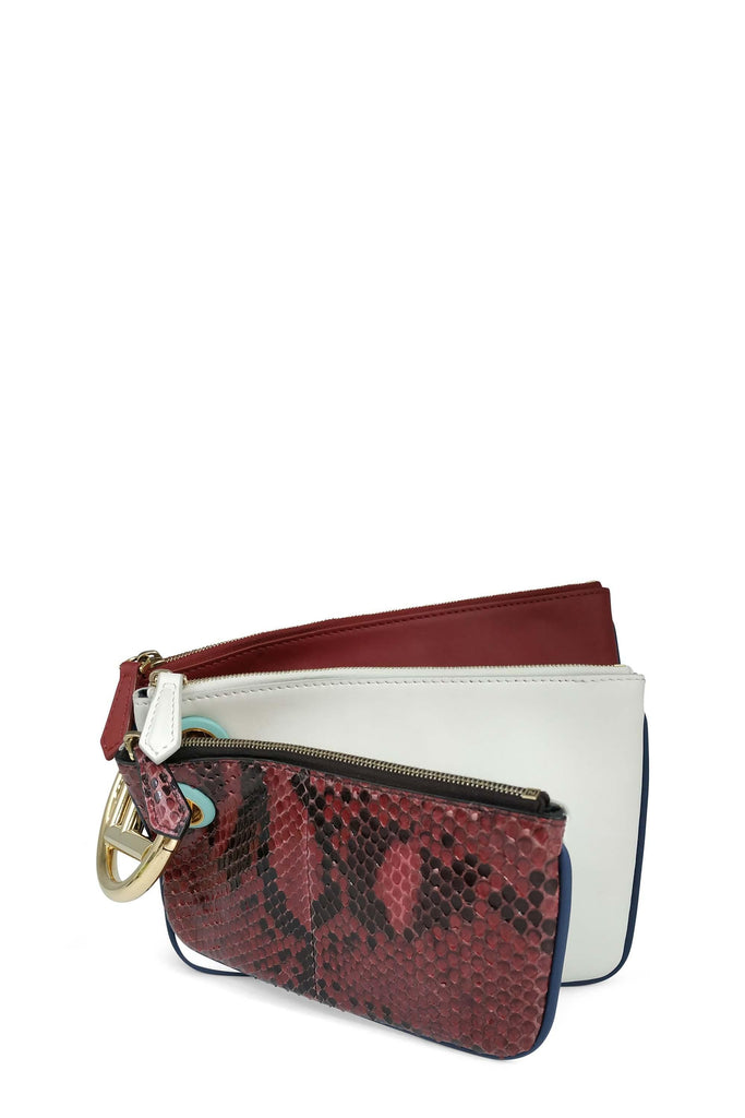 Triplette Clutch White Red - Second Edit