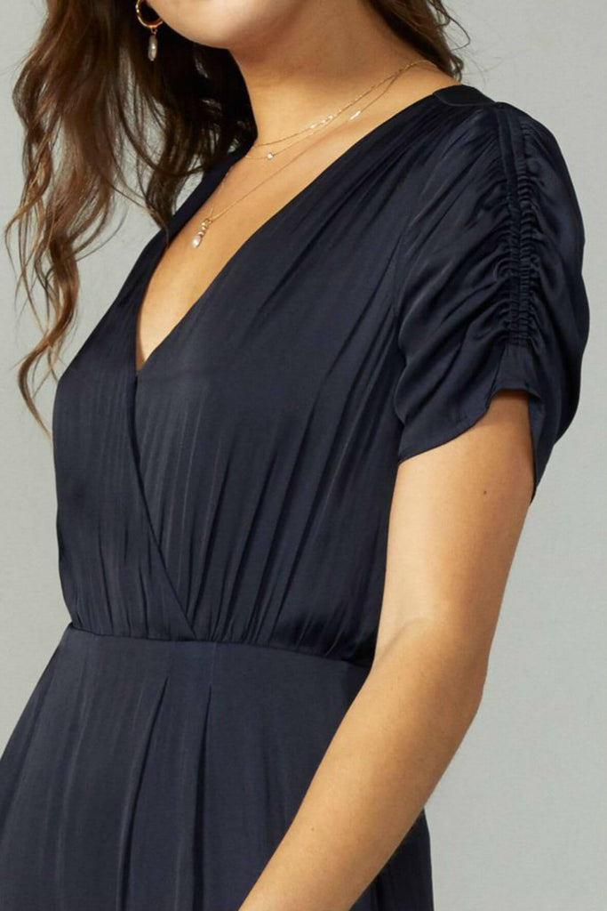 Shop preloved and authentic Abigail Gathered Sleeve Jumpsuit Clothing by Greylin from Second Edit