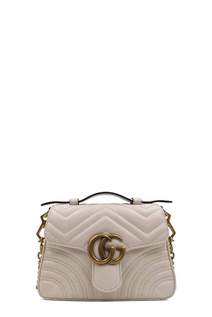GG Marmont Mini Top Handle Bag - Second Edit