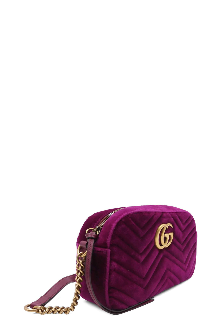 Gg marmont small hot sale velvet camera bag