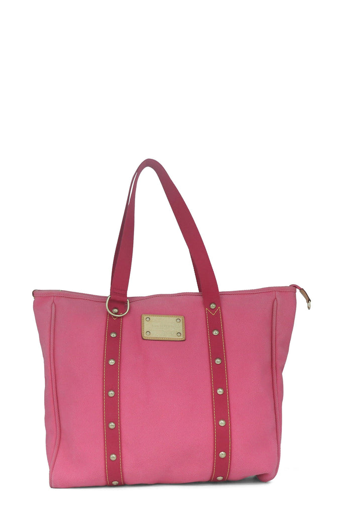 Shop preloved and authentic Antigua Cabas GM Pink Bags by Louis Vuitton from Second Edit