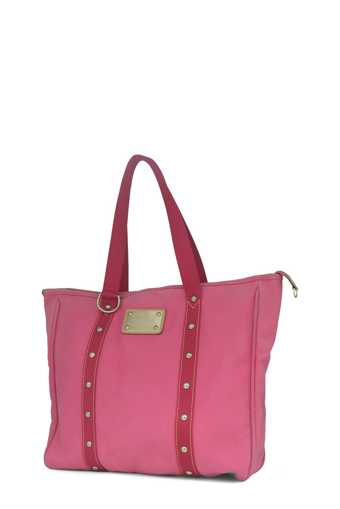 Shop preloved and authentic Antigua Cabas GM Pink Bags by Louis Vuitton from Second Edit