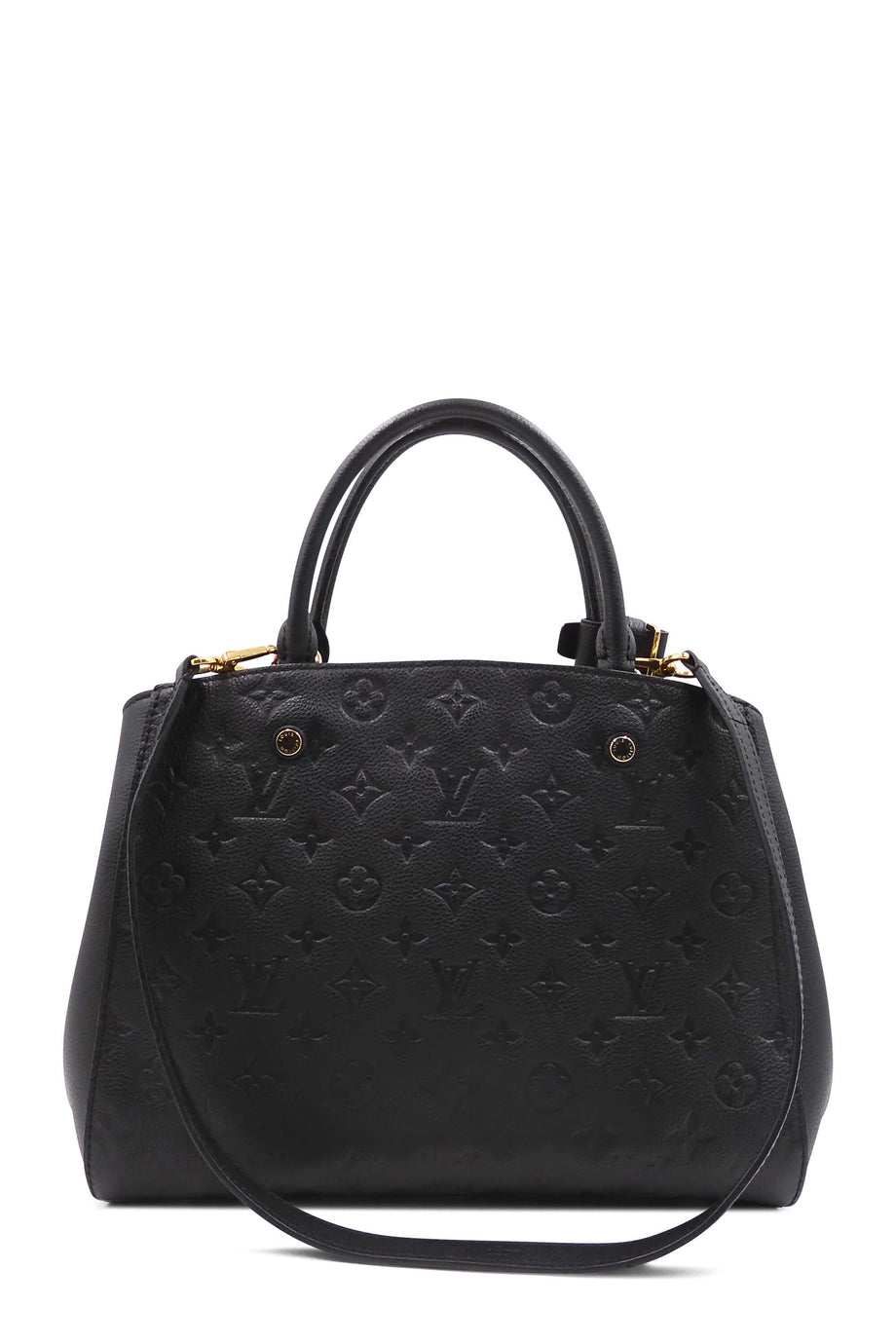 Buy Authentic, Preloved Louis Vuitton Empreinte Montaigne MM Black Bags  from Second Edit by Style Theory