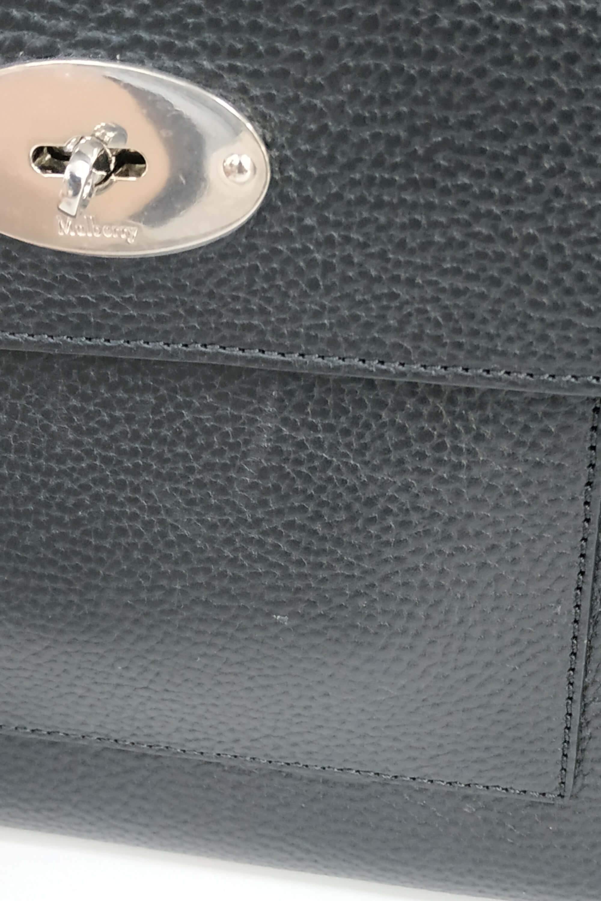 Mulberry Leather Antony Messenger Bag Black ref.99888 - Joli Closet