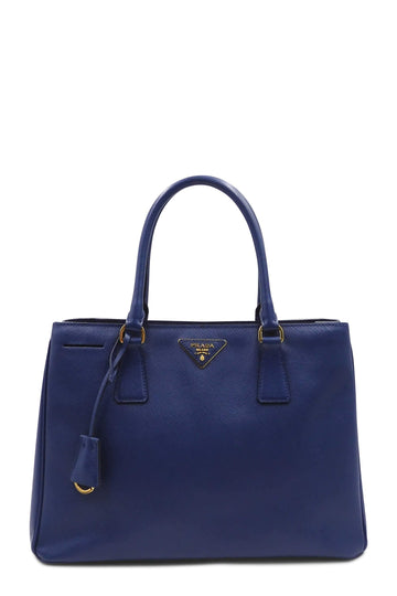 Prada, Bags, Prada Vitello Phenix Leather Convertible Bag Navy