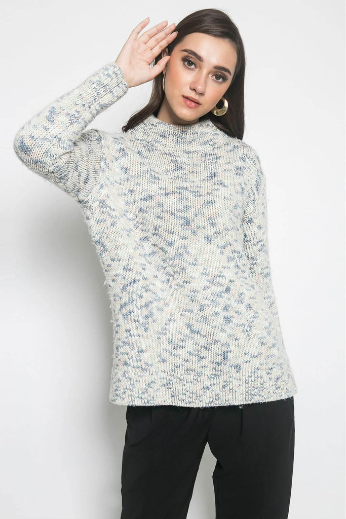Reiss Lola Multi Colour Cable Knit Top - Style Theory Shop