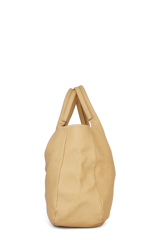 Shop preloved and authentic AGJ Grande Shopping Tote Cream Bags by Tod's from Second Edit