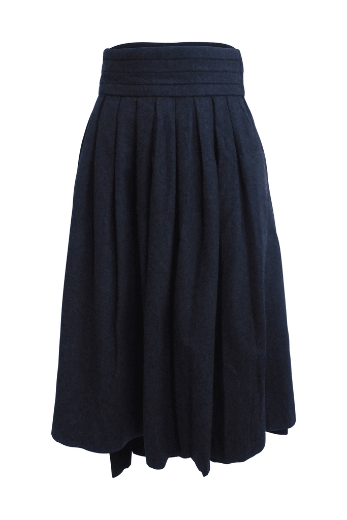 Shop preloved and authentic A-Line Dark Grey Skirt Clothing by Max & Co from Second Edit