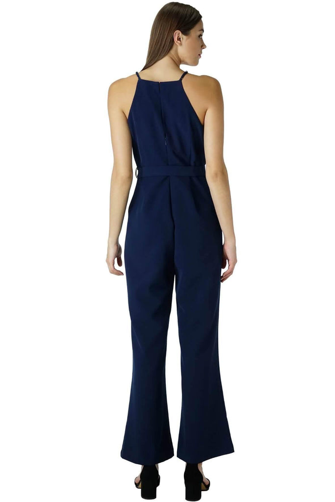 Adelyn Rae Denise Woven Jumpsuit - Style Theory Shop