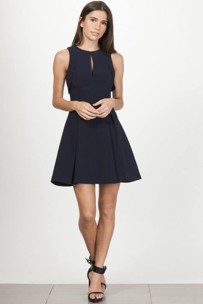 Adelyn Rae Samantha Woven Fit & Flare with Armhole - Style Theory Shop