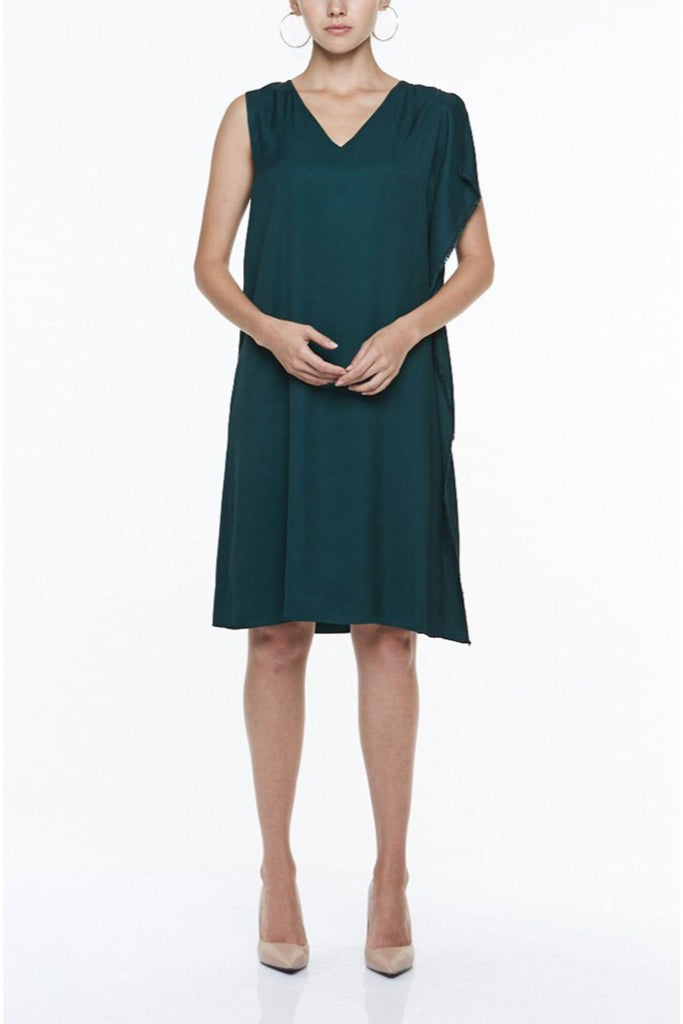 Shop preloved and authentic Asymmetric Sleeved Dress Clothing by AKINN from Second Edit in {{ shop.address.country }}