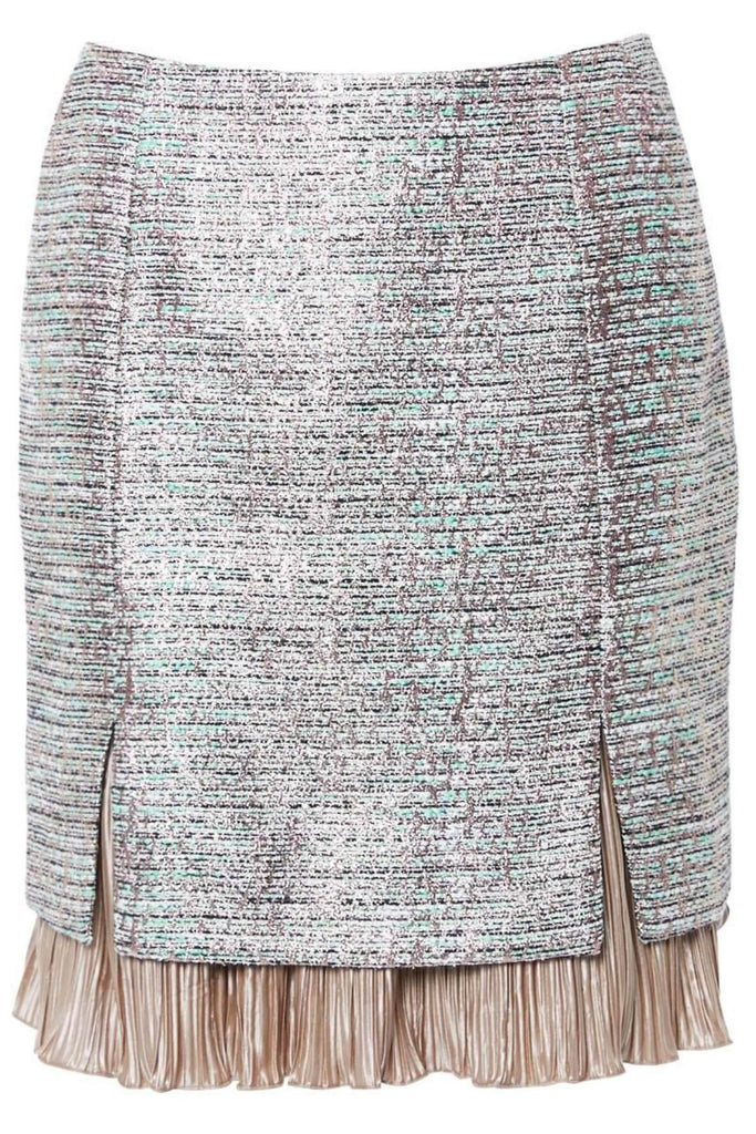 Alannah Hill Centre Stage Skirt Beige - Style Theory Shop