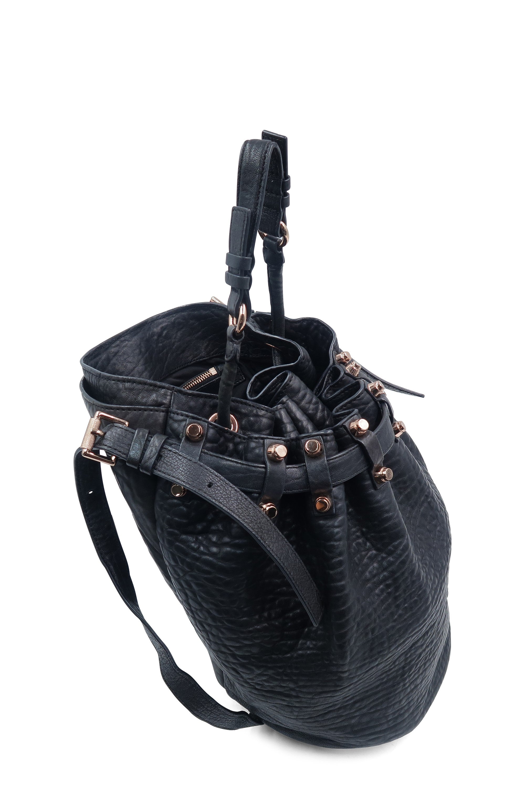 Buy Authentic, Preloved Alexander Wang Diego Bucket Bag Black Bags Second Edit by Style Theory
