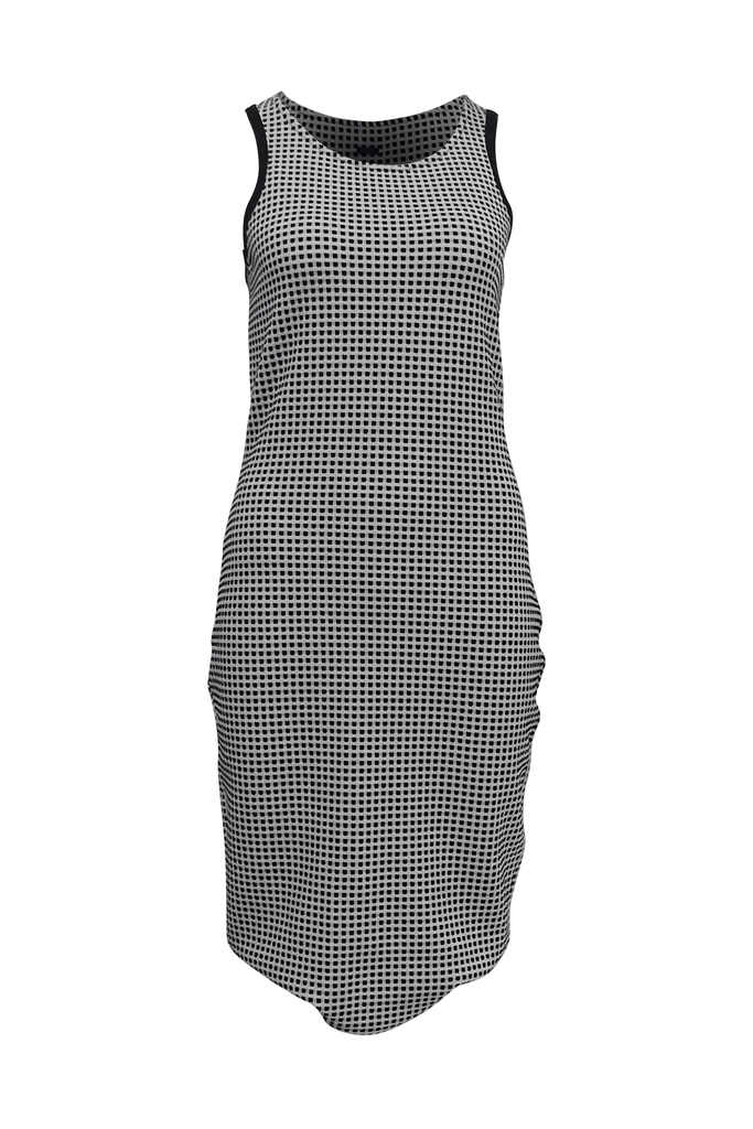 Checkered Bodycon Dress - Second Edit