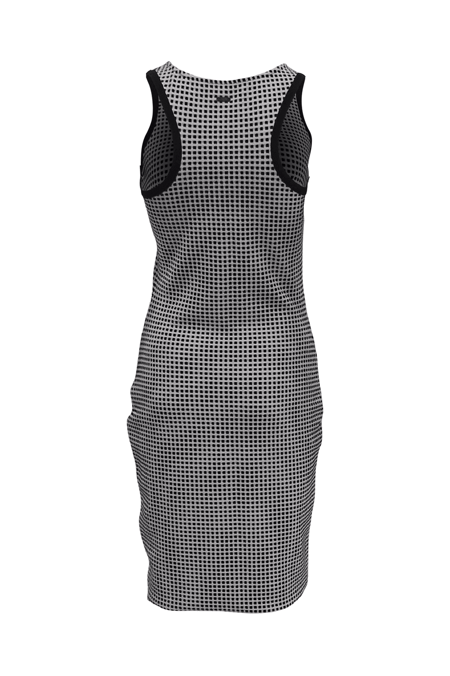 Checkered bodycon clearance dress