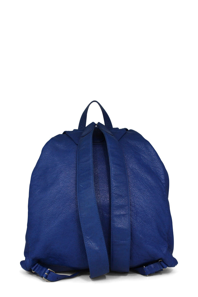 Shop preloved and authentic Arena Classic Traveller Backpack Blue Bags by Balenciaga from Second Edit in {{ shop.address.country }}