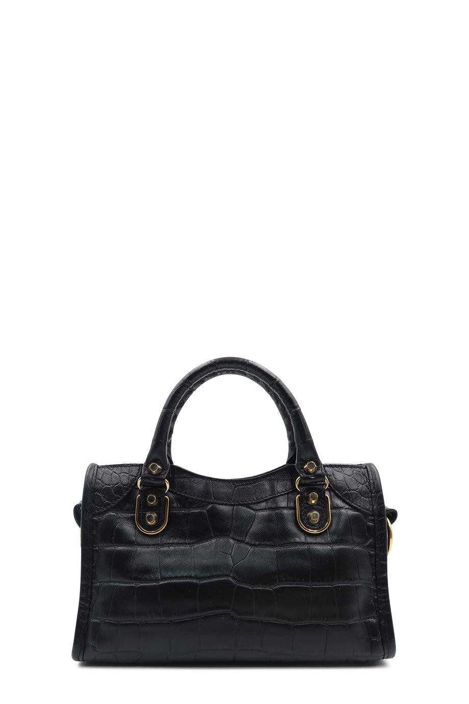 Balenciaga mini city edge shops black