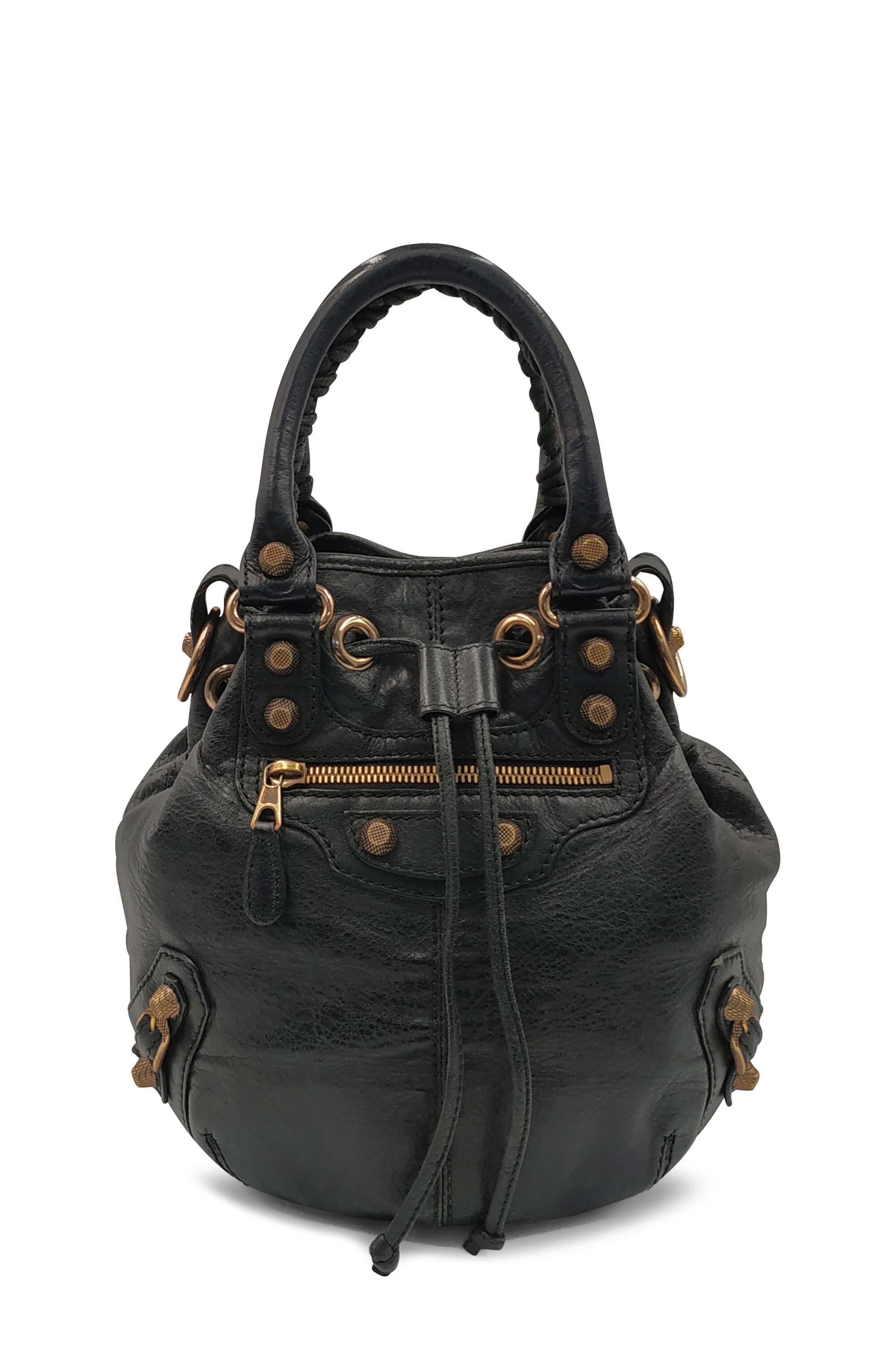 Hævde projektor miljø Buy Authentic, Preloved Balenciaga Giant 12 Pompon Bag Black Bags from  Second Edit by Style Theory