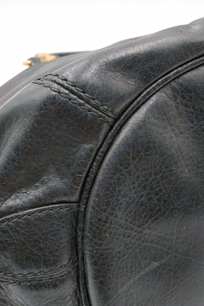 Giant 12 Pompon Bag Black - Second Edit