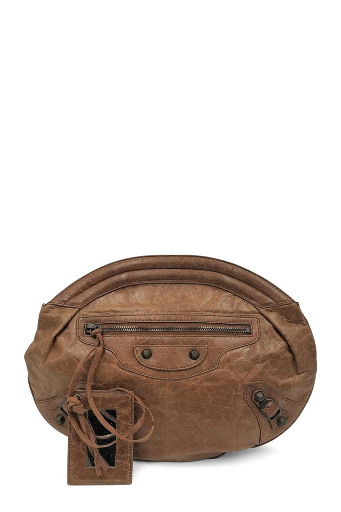 Motocross Classic Oval Clutch Brown - Second Edit