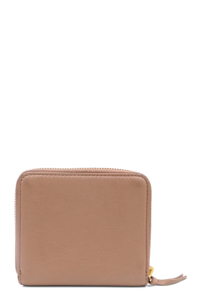 Balenciaga Motocross Classic Compact Wallet Dusty Pink - Style Theory Shop