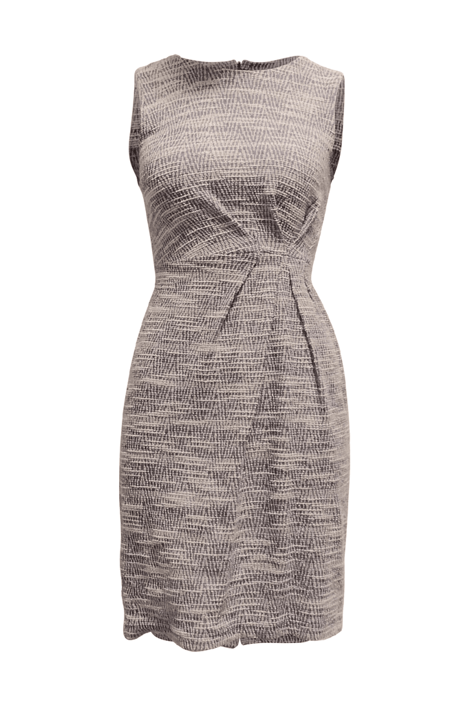 Tweed Ruched Dress - Second Edit
