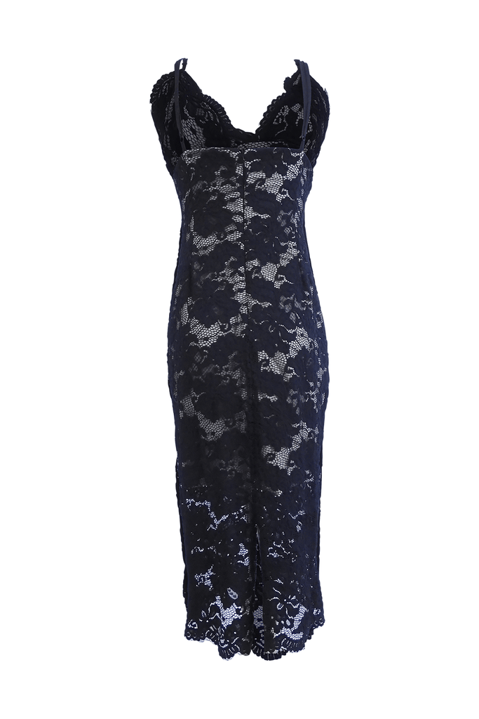 Shop preloved and authentic A-Line Lace Sleeveless Dress Clothing by Bardot from Second Edit