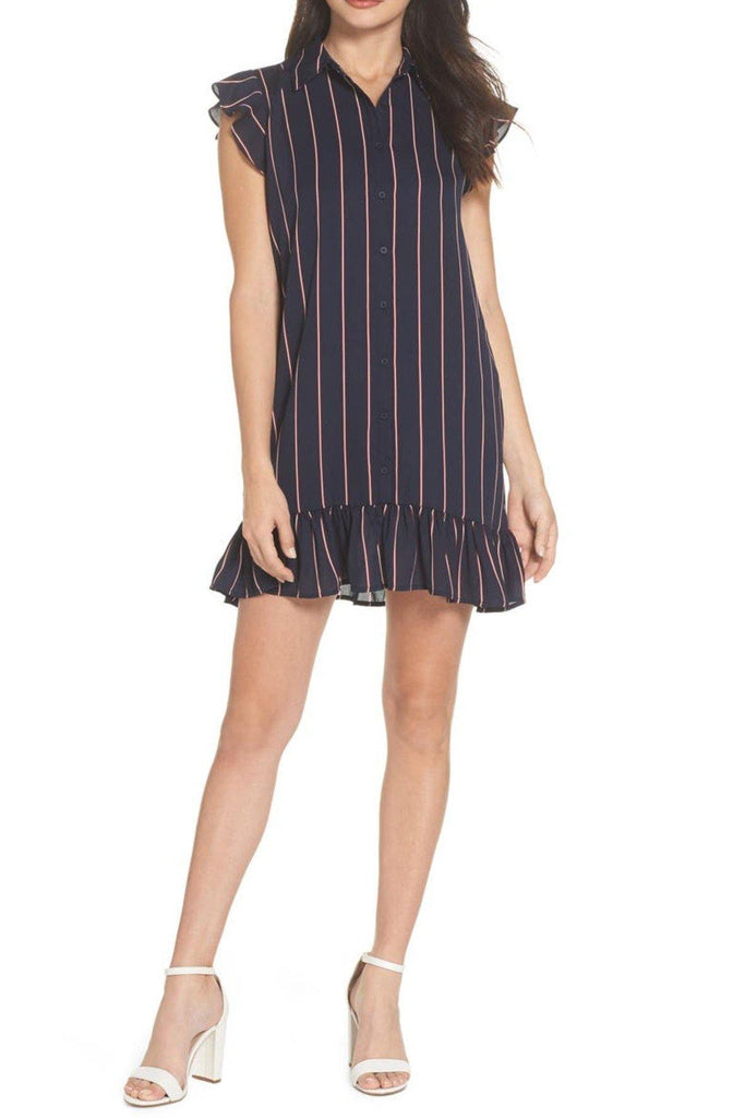 Shop preloved and authentic American Pie Stripe Shirtdress Clothing by BB Dakota from Second Edit