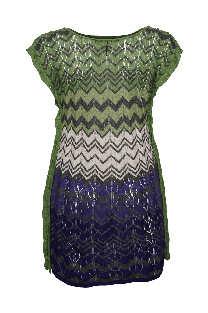 BCBGMaxazria Crochet Tunic Dress - Style Theory Shop
