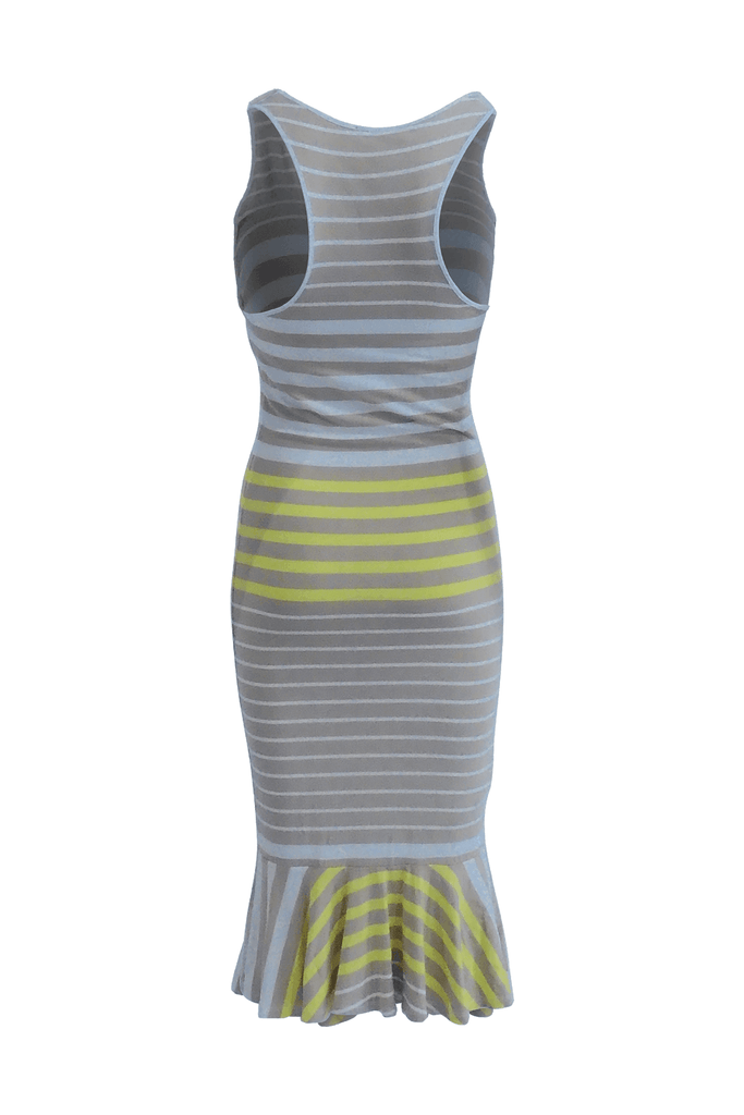 Striped Sleeveless Dress - Second Edit